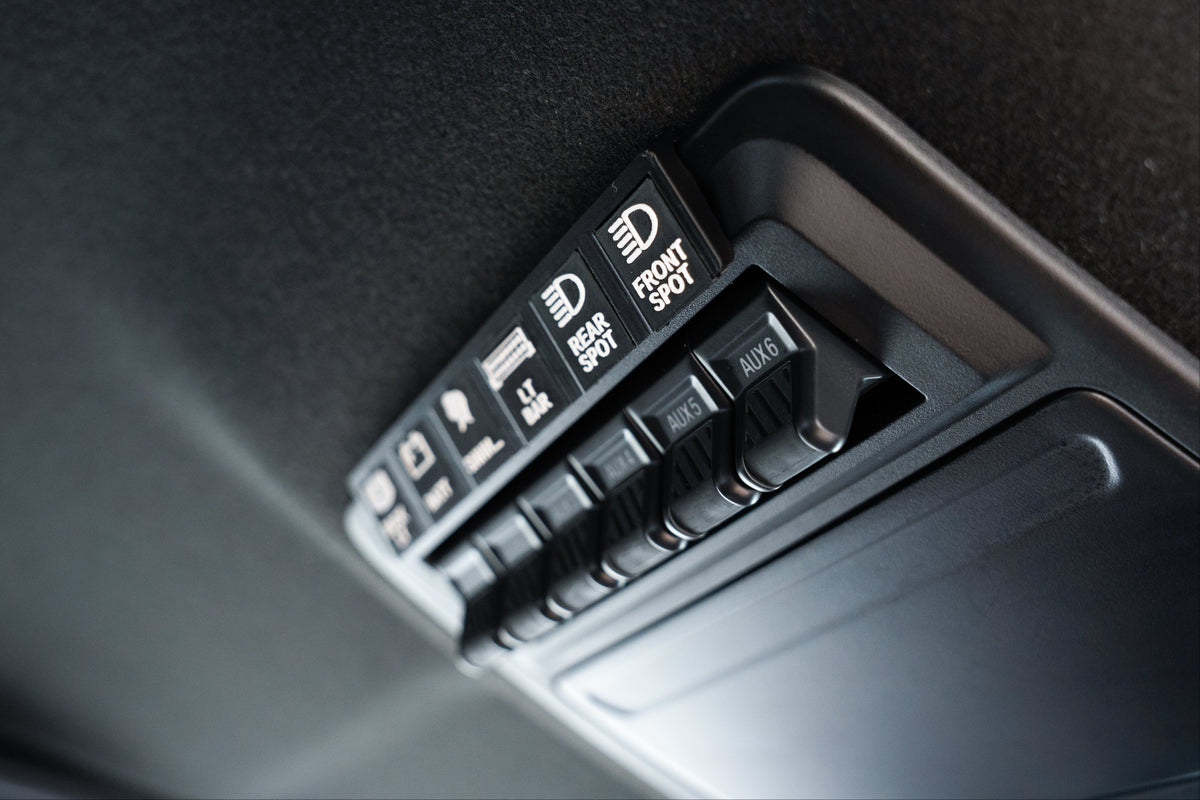 Next Gen Mods ID Plate installed in Ford Ranger